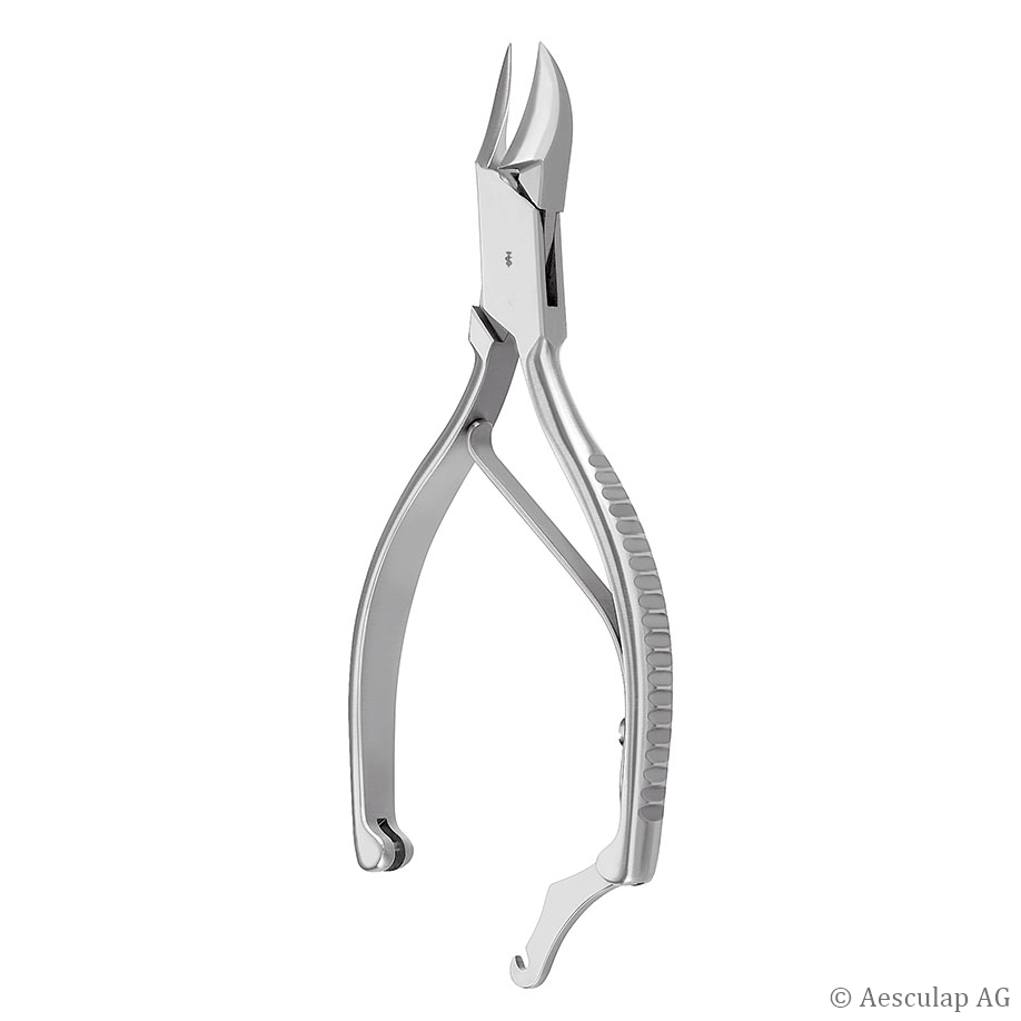 Nagelzange gehöhlt,