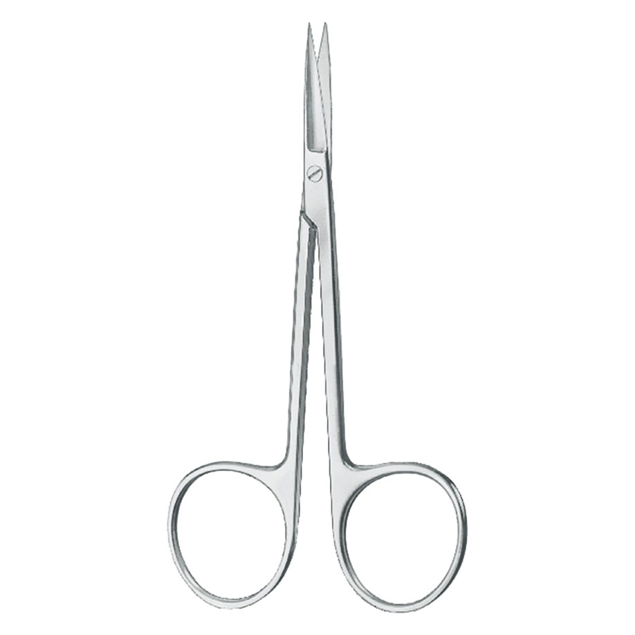 Iris scissors, pointed/pointed, curved 10.5 cm