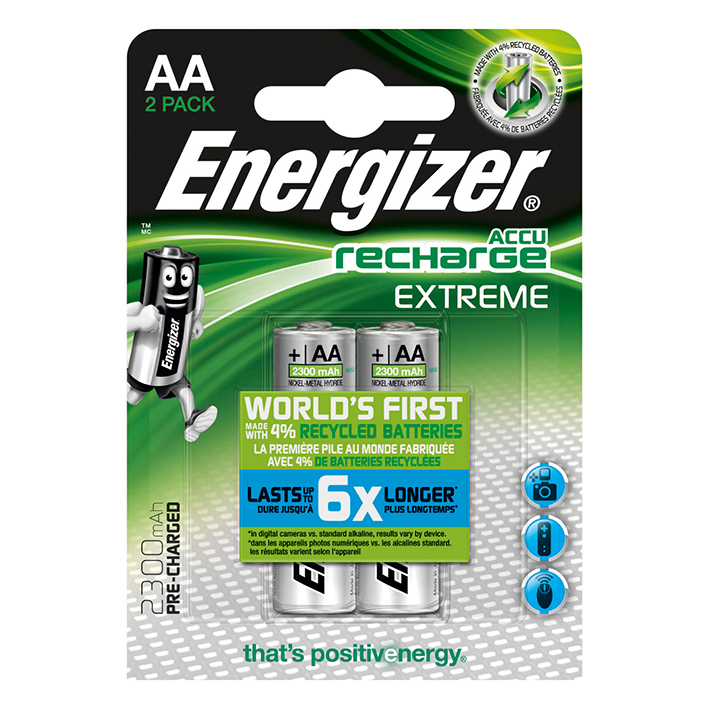 Energizer NiMH Akkumulatoren Extreme
