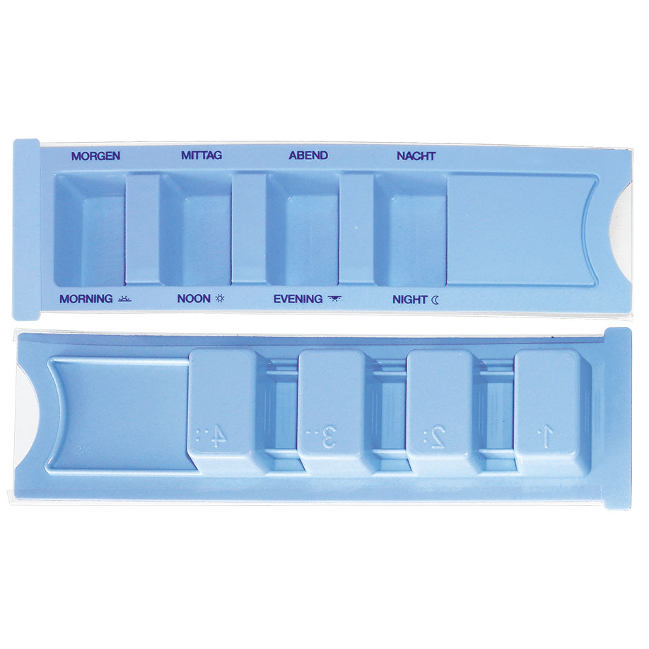 Medikamentendispenser blau (5x40 Stck.)