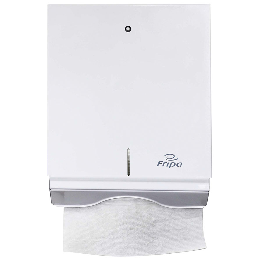 Fripa - Handtuchspender Metall weiß