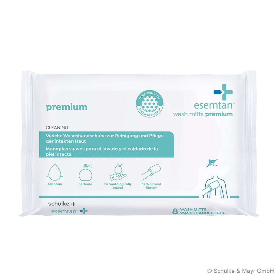esemtan wash mitts premium (8 Stck.) Waschhandschuhe