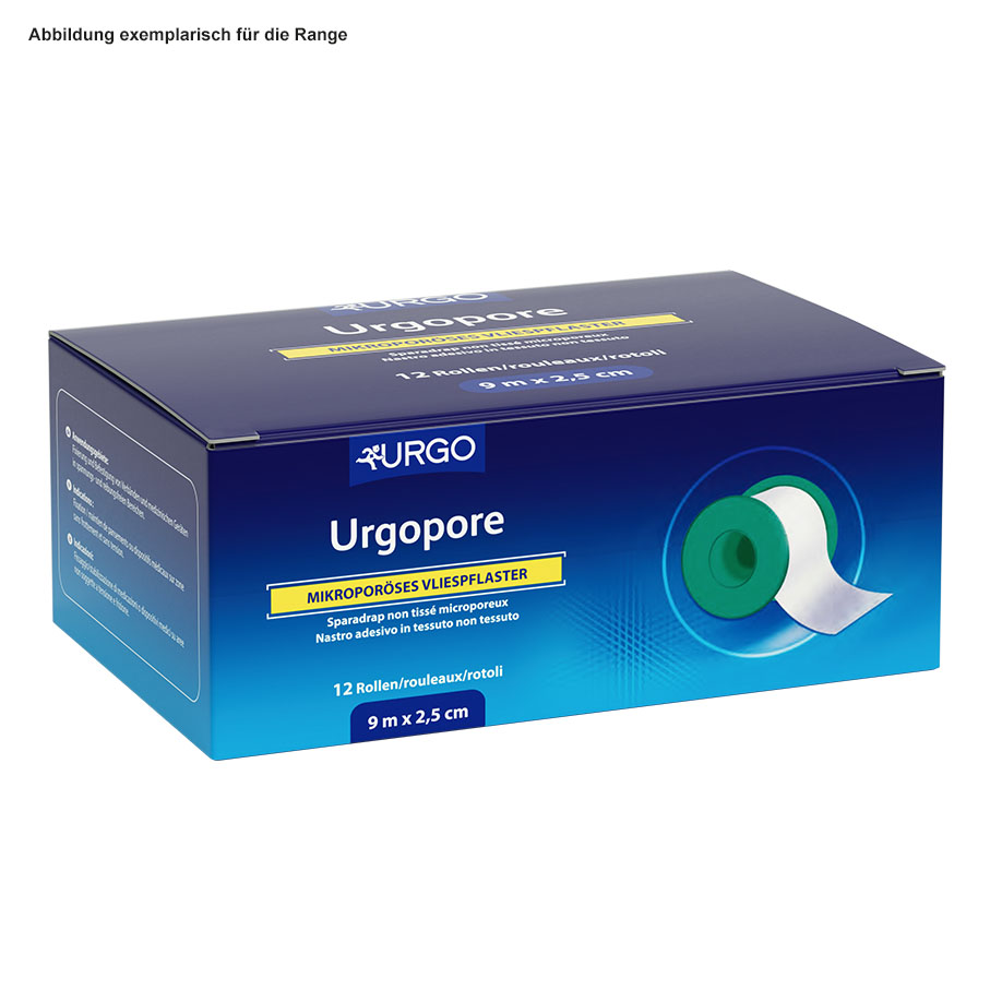 Urgopore Rollenpflaster, weiß,