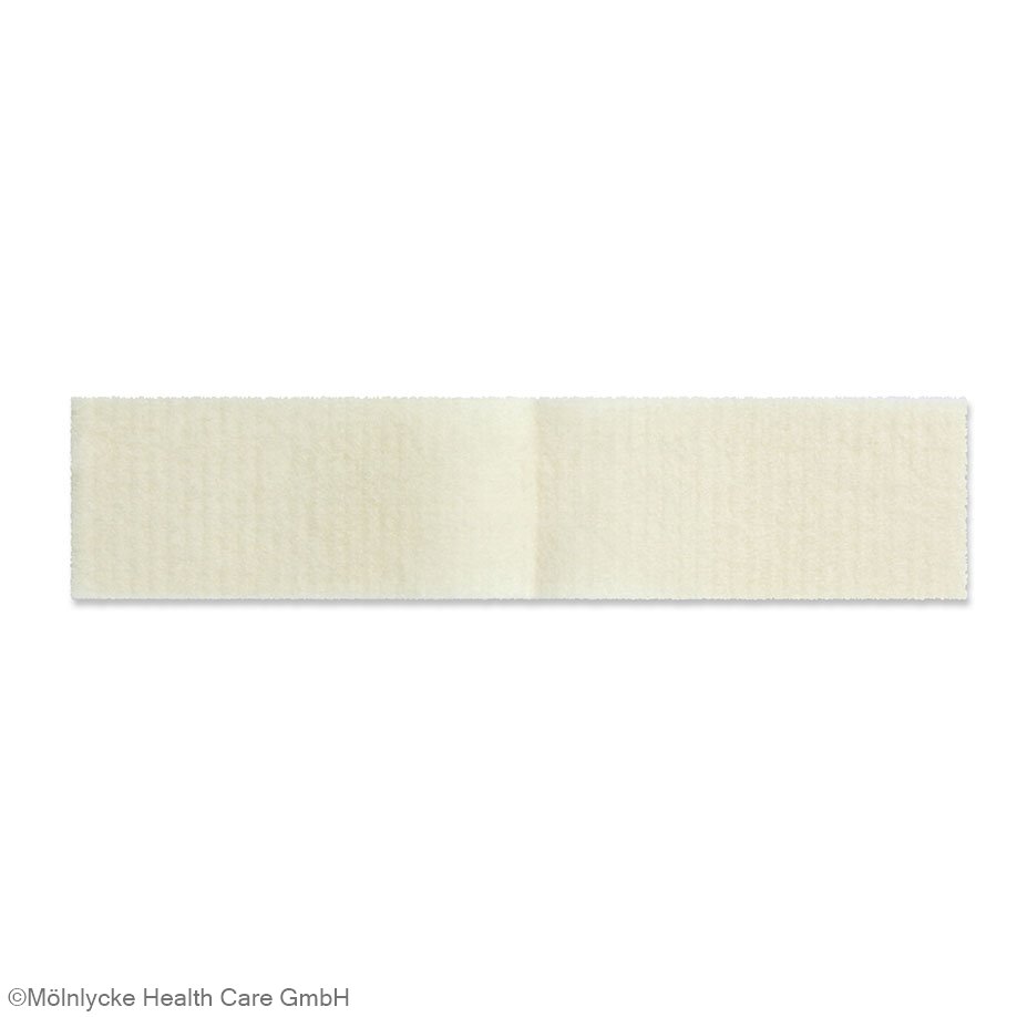 Exufiber Ag+ Faserverband steril, 4,5 x 30 cm (10 Stck.)