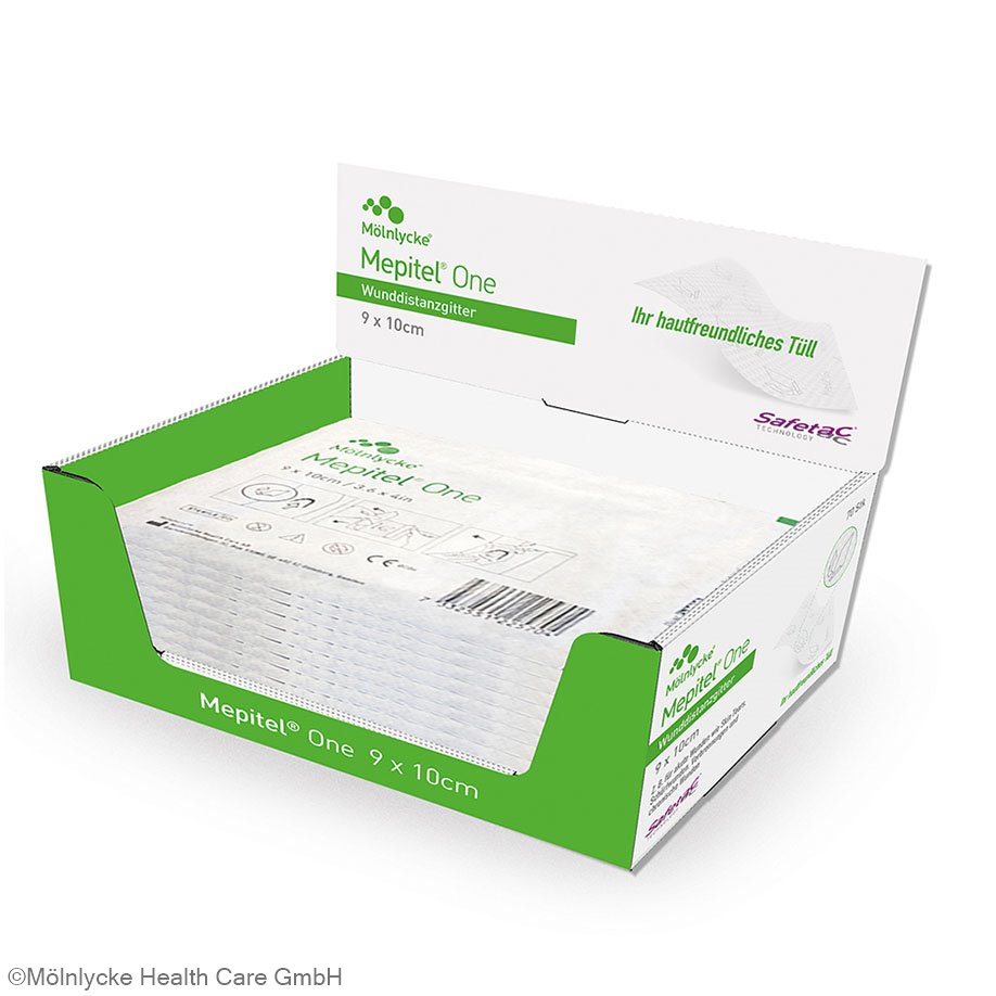 Mepitel One Silikonwundauflagen steril, 9 x 10 cm (70 Stck.)