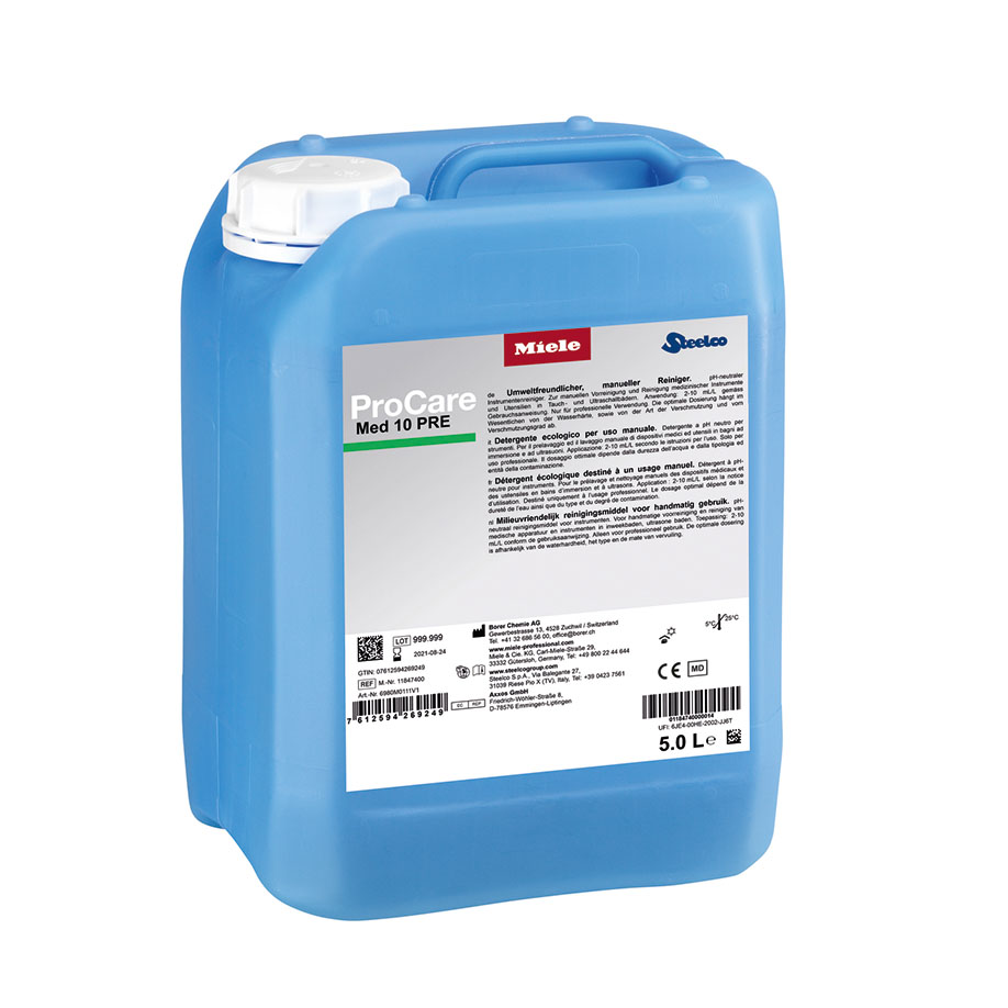 ProCare Med 10 PRE, manual cleaner 5 litres