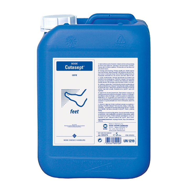 Cutasept feet 5 Ltr. Fußspray