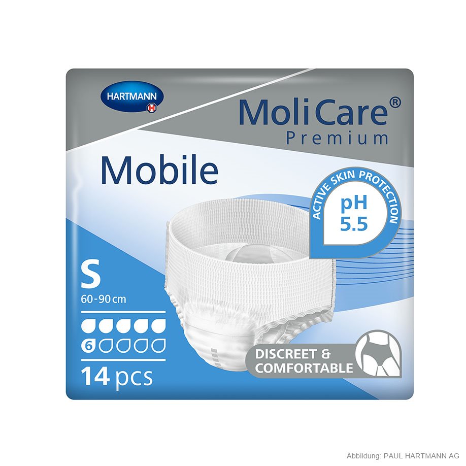 MoliCare Premium Mobile sz. S (14 pcs.), incontinence pull-up pants