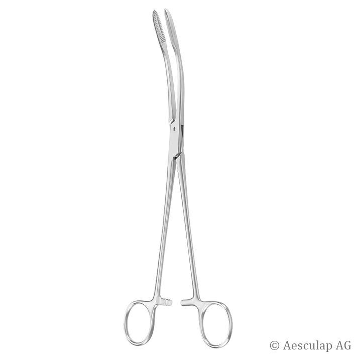 Maier Kornzange, gebogen, mit Sperre,