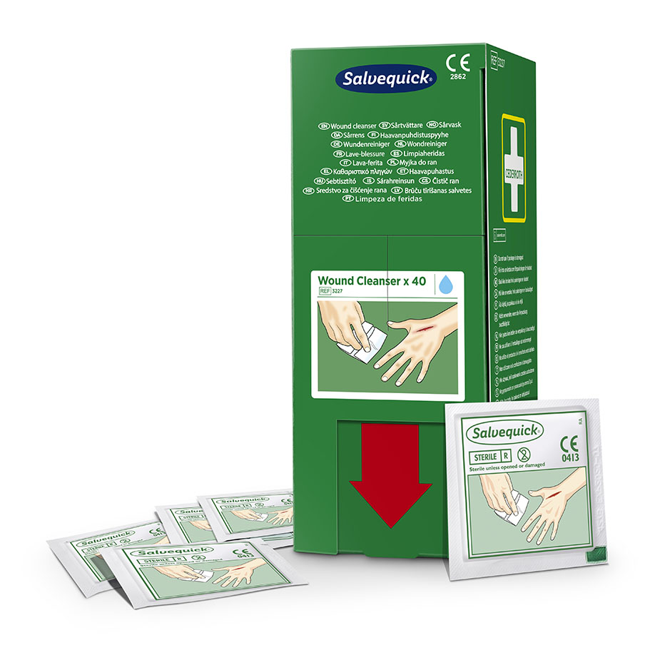 Salvequick Wundreinigungstücher
