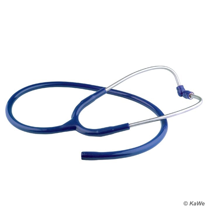 Ohrbügel mit Schlauch, blau,