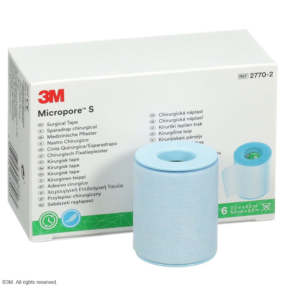 3M Micropore S Silikonpflaster