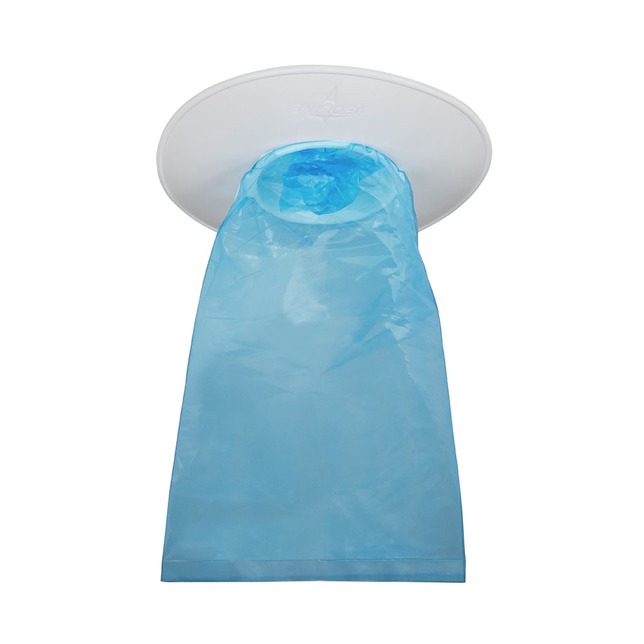 OP-Lampengriffüberzug blau transparent, steril, 11,5 x 15,5 cm (200 Stck.)