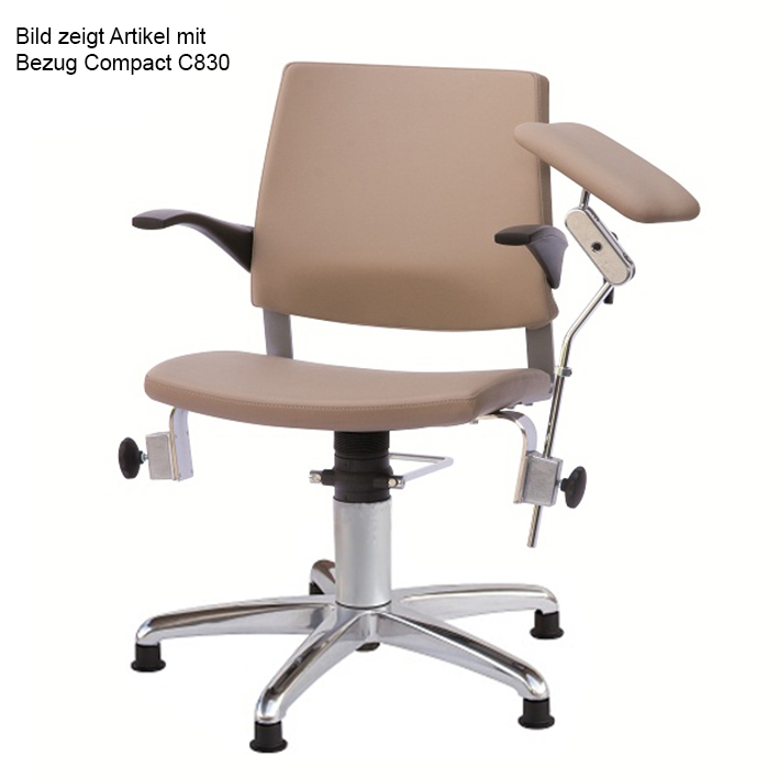 Blutentnahmestuhl Serie 22, mit Gleitern