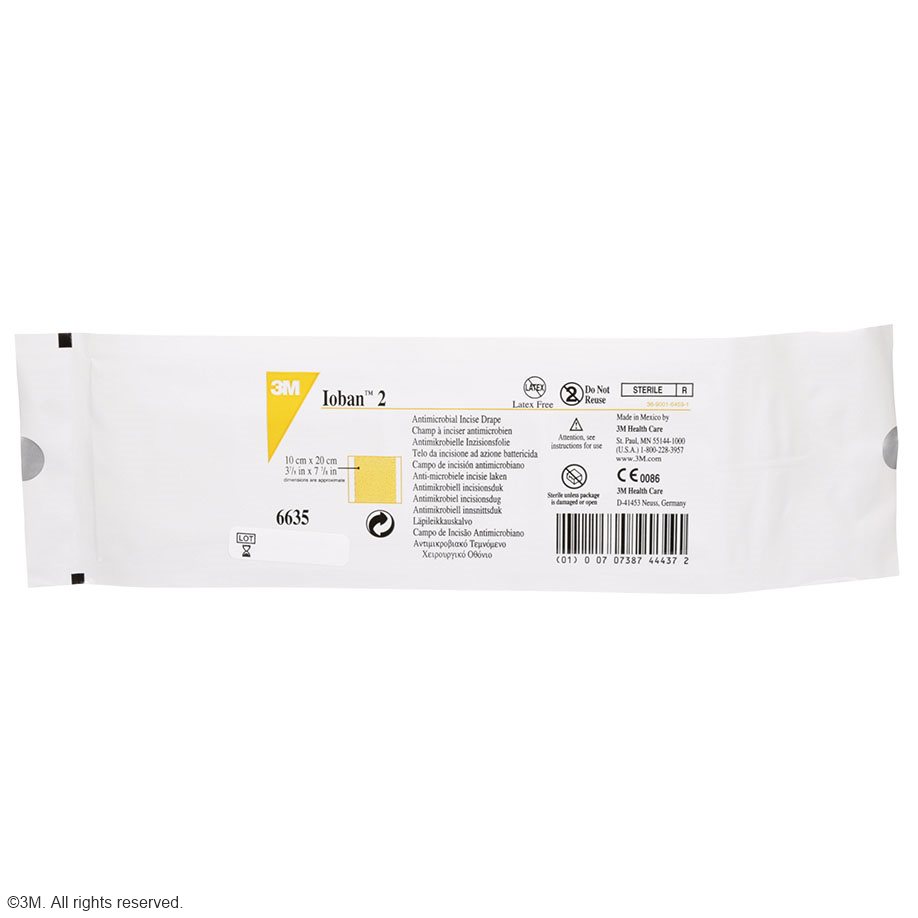 3M Ioban 2 Inzisionsfolien 10 x 20 cm