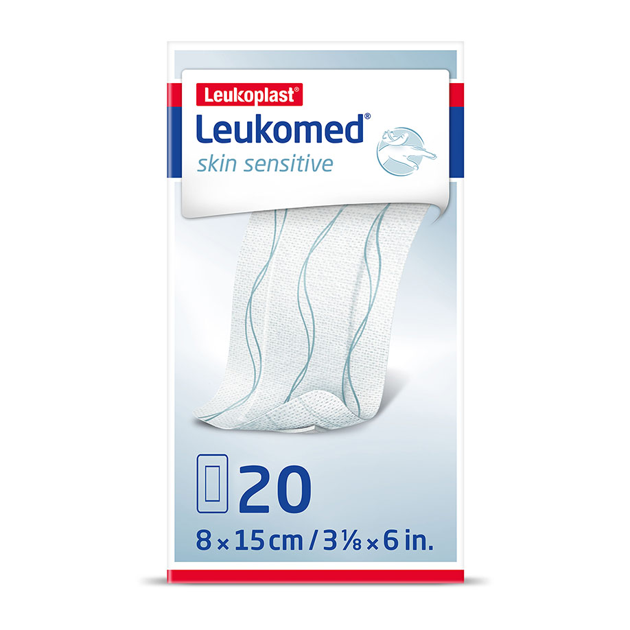 Leukomed skin sensitive steril, Vlies-