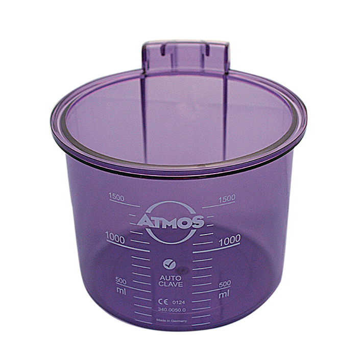 DDS-Sekretbehälter, Kunststoff, 1,5 Ltr. autoklavierbar