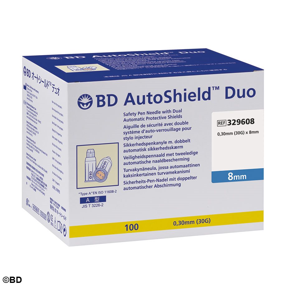 BD AutoShield Duo Sicherheits-Pen-Nadeln