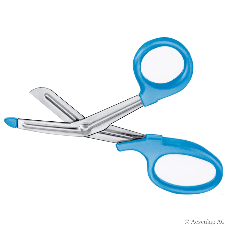 Universalschere, blau, 180 mm