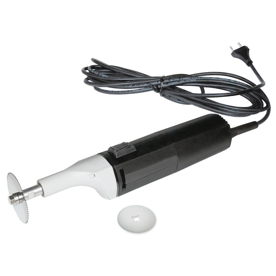 Gipssäge ratiomed 500 W Sägeblatt vorne