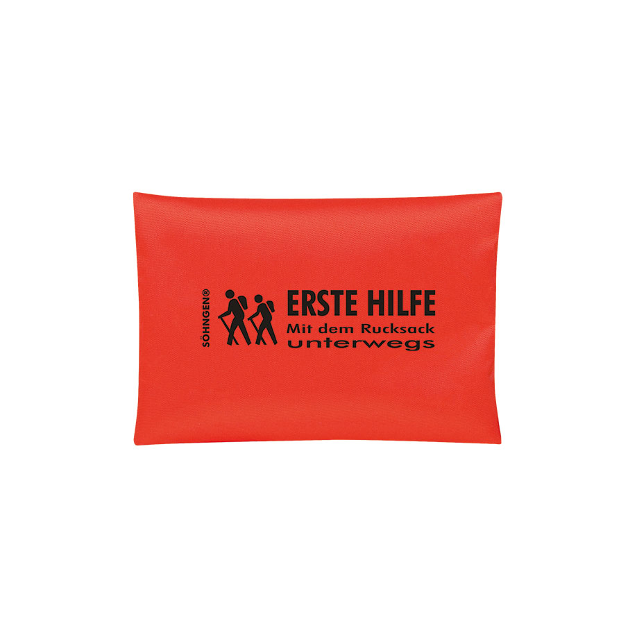 First Aid Bag Backpacker orange
