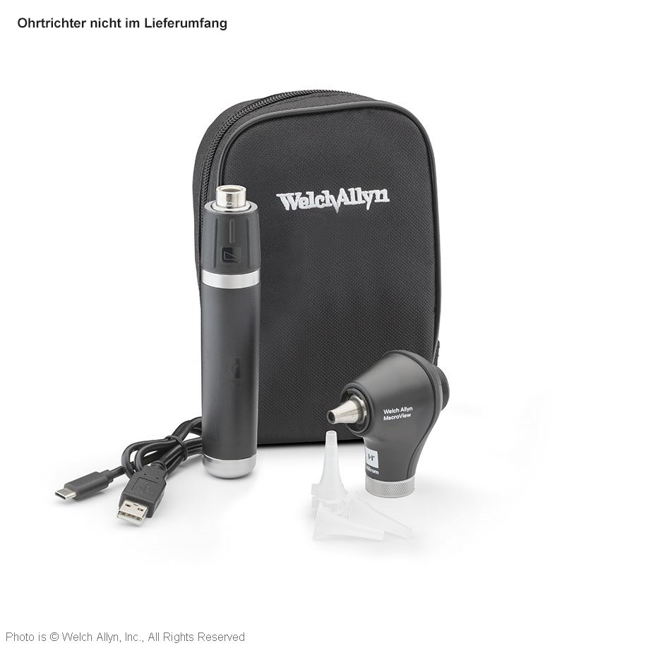 Diagnostic Set 3.5V with MacroView Basic Otoscope in Soft Case