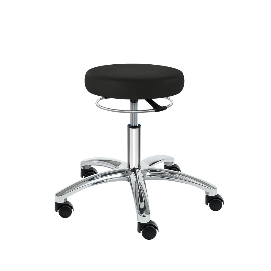 Drehhocker PENNY Corona Midi, schwarz,