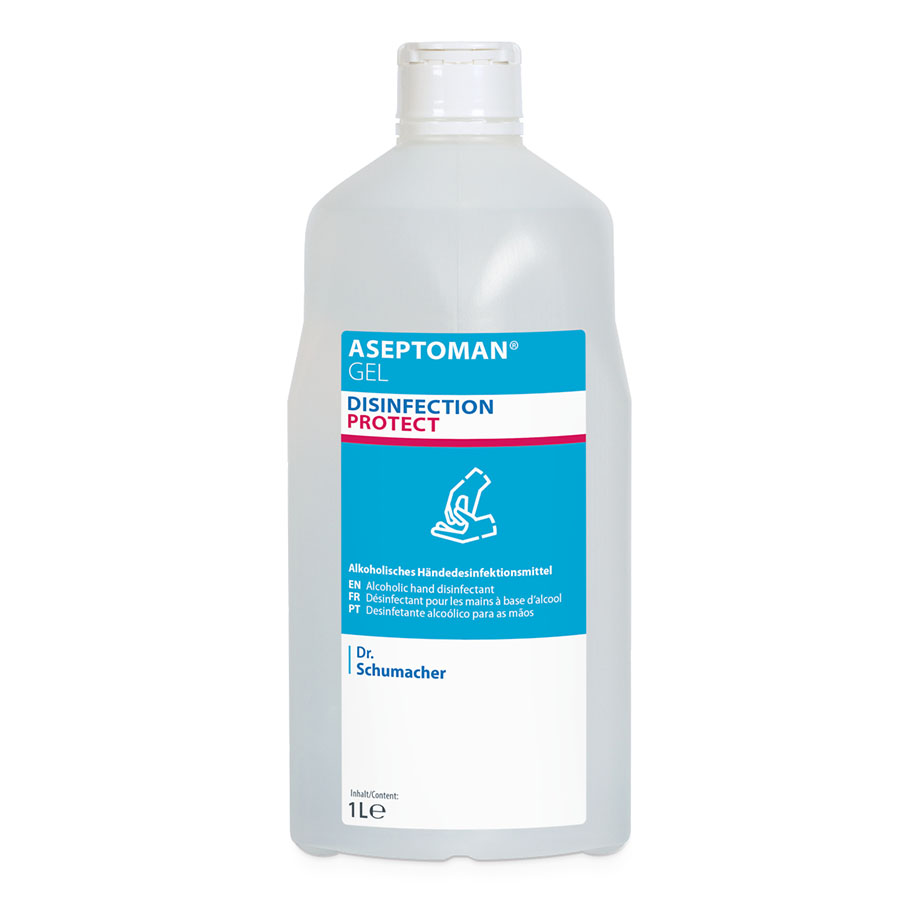 Aspetoman Gel 1 l dispenser bottle, hand disinfection