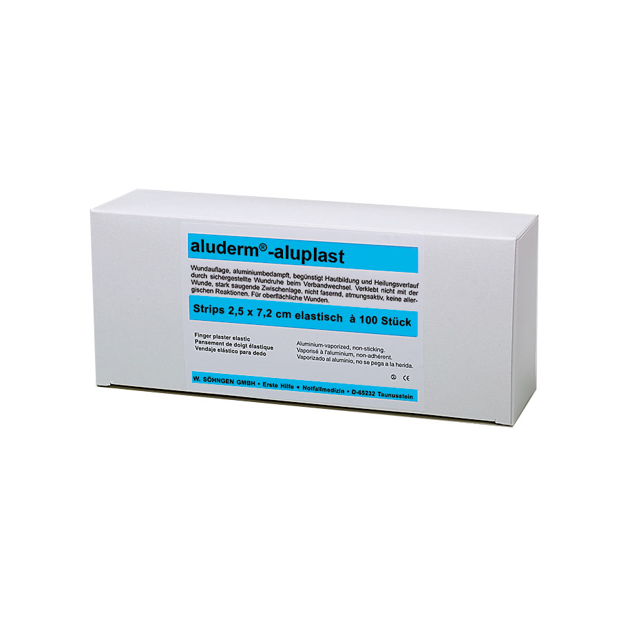 aluderm-aluplast Strips elastic approx. 2,5 x 7,2 cm (100 pcs.)