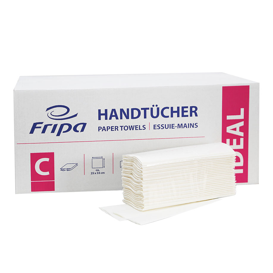 Fripa - Papierhandtücher Ideal 1-lagig