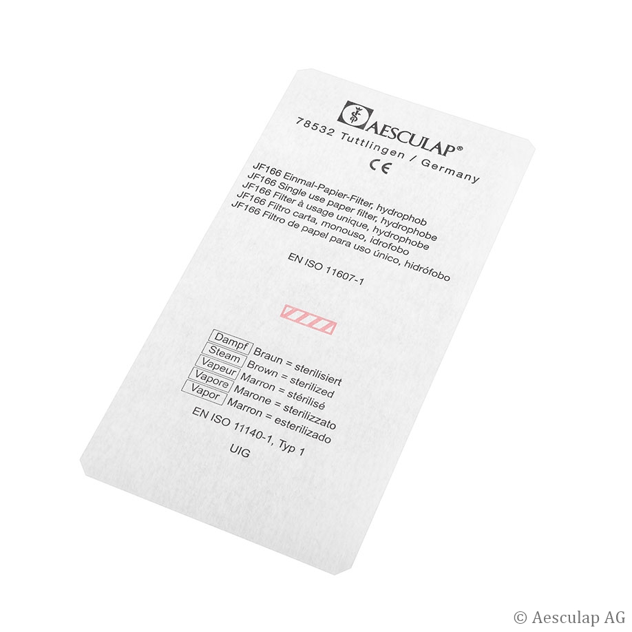 Einmal-Papierfilter für Container,