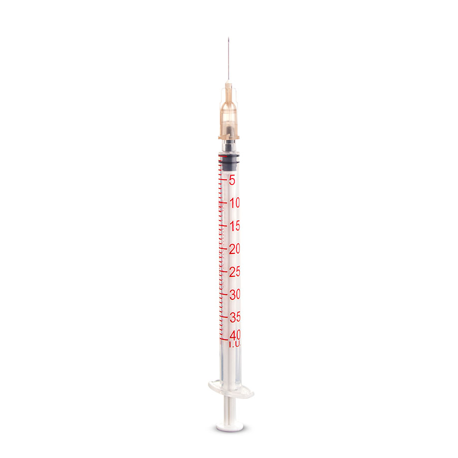DISPOMED-Einmal-Spritzen 1 ml Insulin,