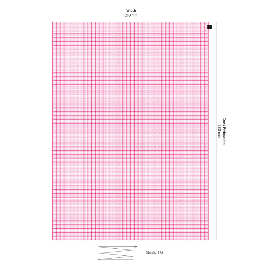 Schiller EKG-Papier Cardiovit AT-2/