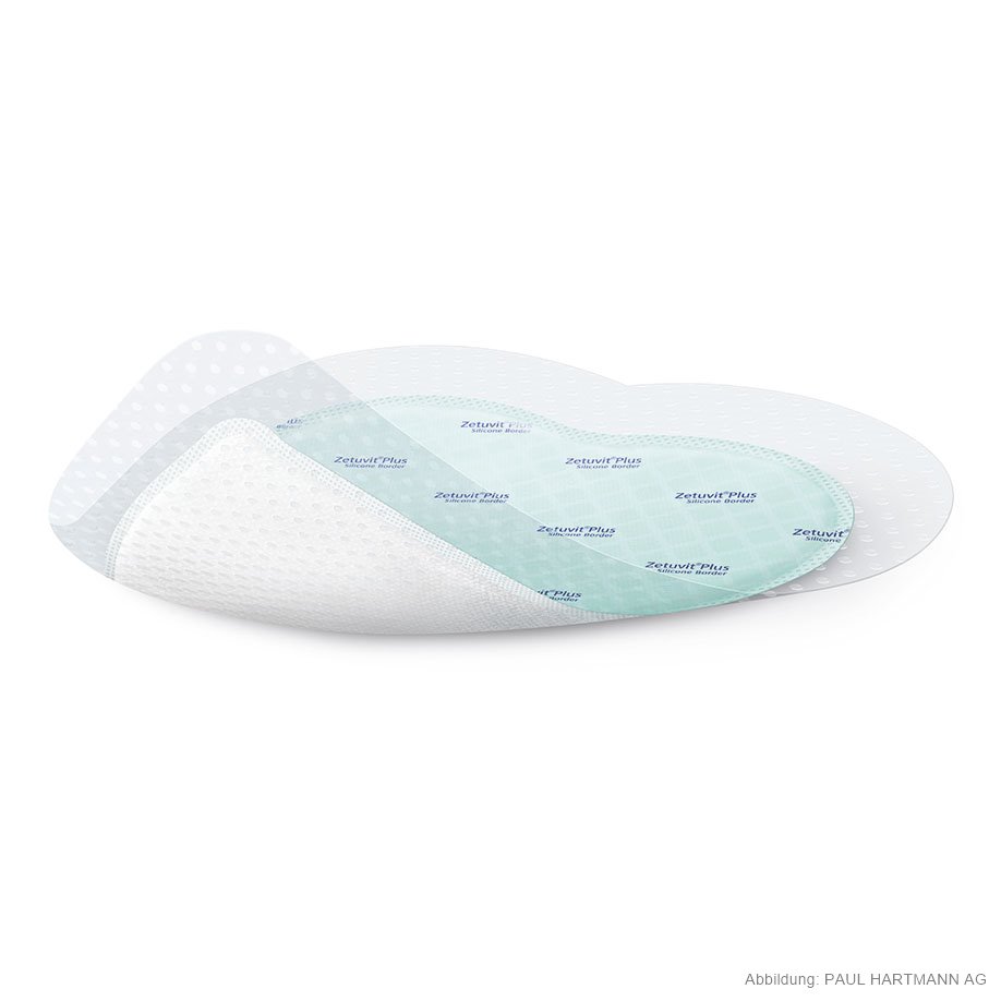 Zetuvit Plus Silicone Border Sacrum