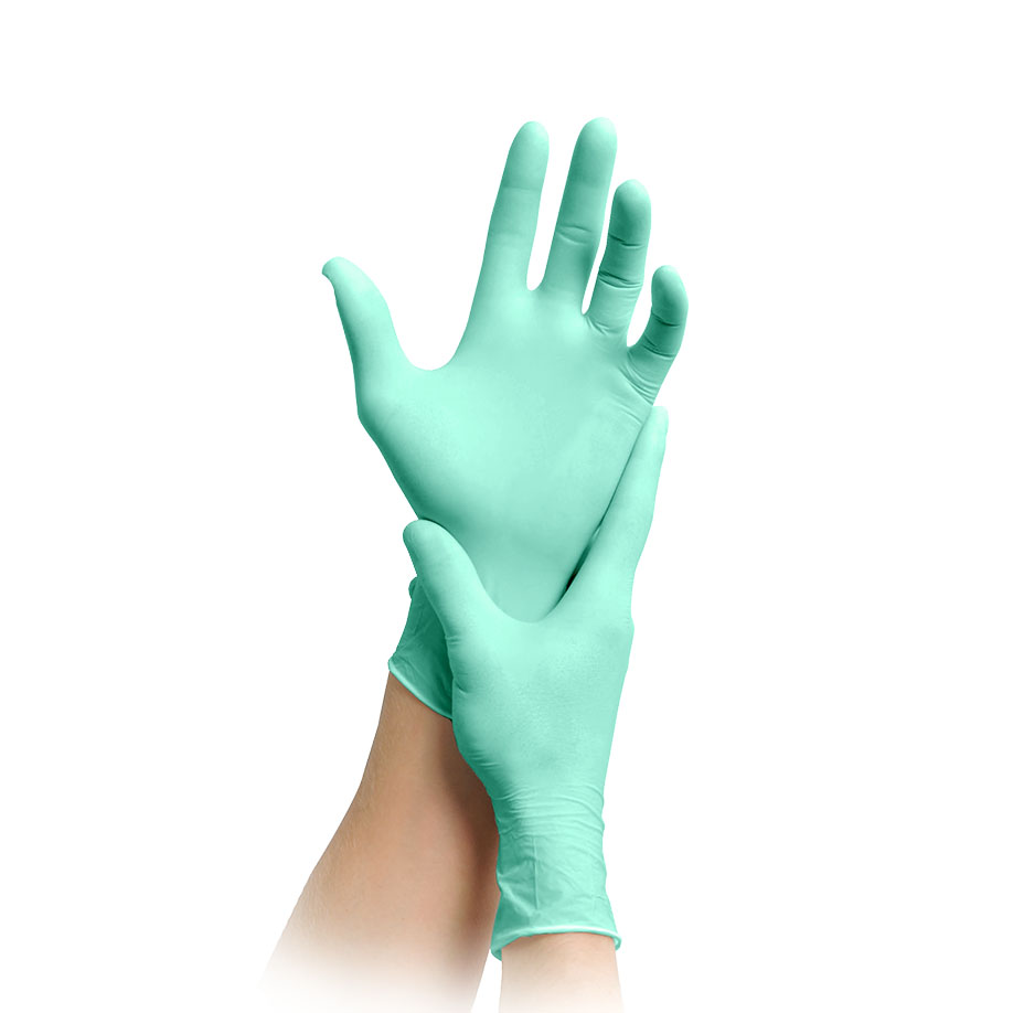 MaiMed Nitril Bio U.-Handschuhe grün