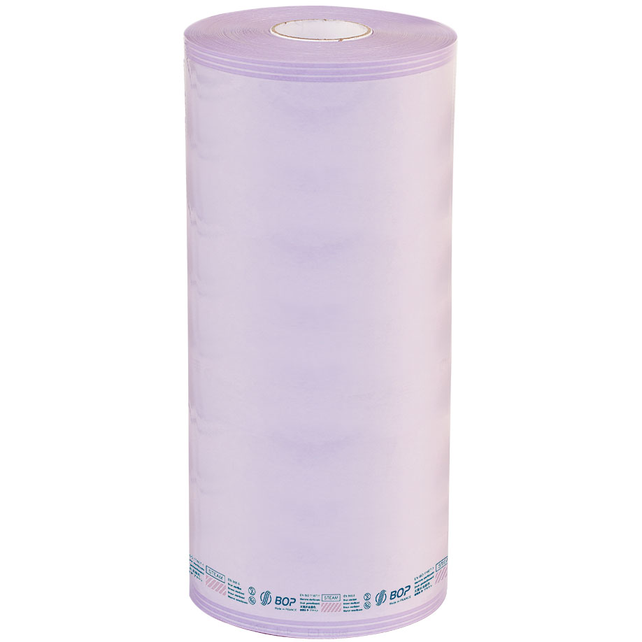 Steri-Rolle 380 mm x 200 m ohne Falte mit 3 Indikatoren