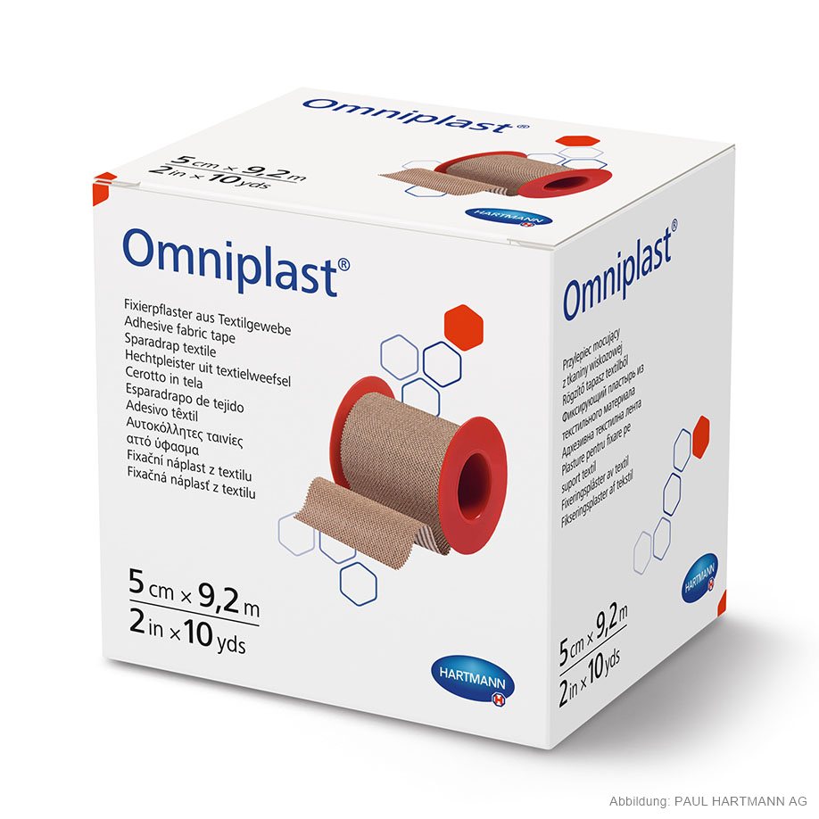 Omniplast Fixierpflaster 9,2 m x 5 cm