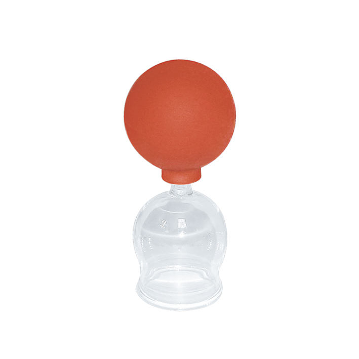 Schröpfkopf mit Olive und Ball,