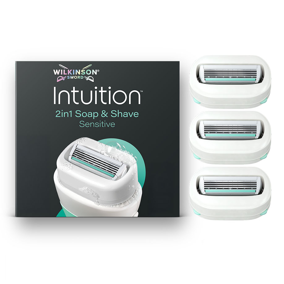 Ersatzklingen für Wilkinson Intuition Naturals Sens. Care (3 Stck.)