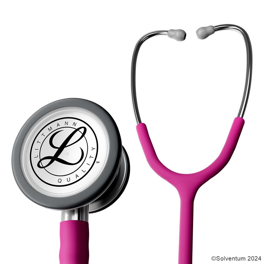 Littmann CLASSIC III Monitoring Stethoskop, mit Edelstahl-Bruststück,