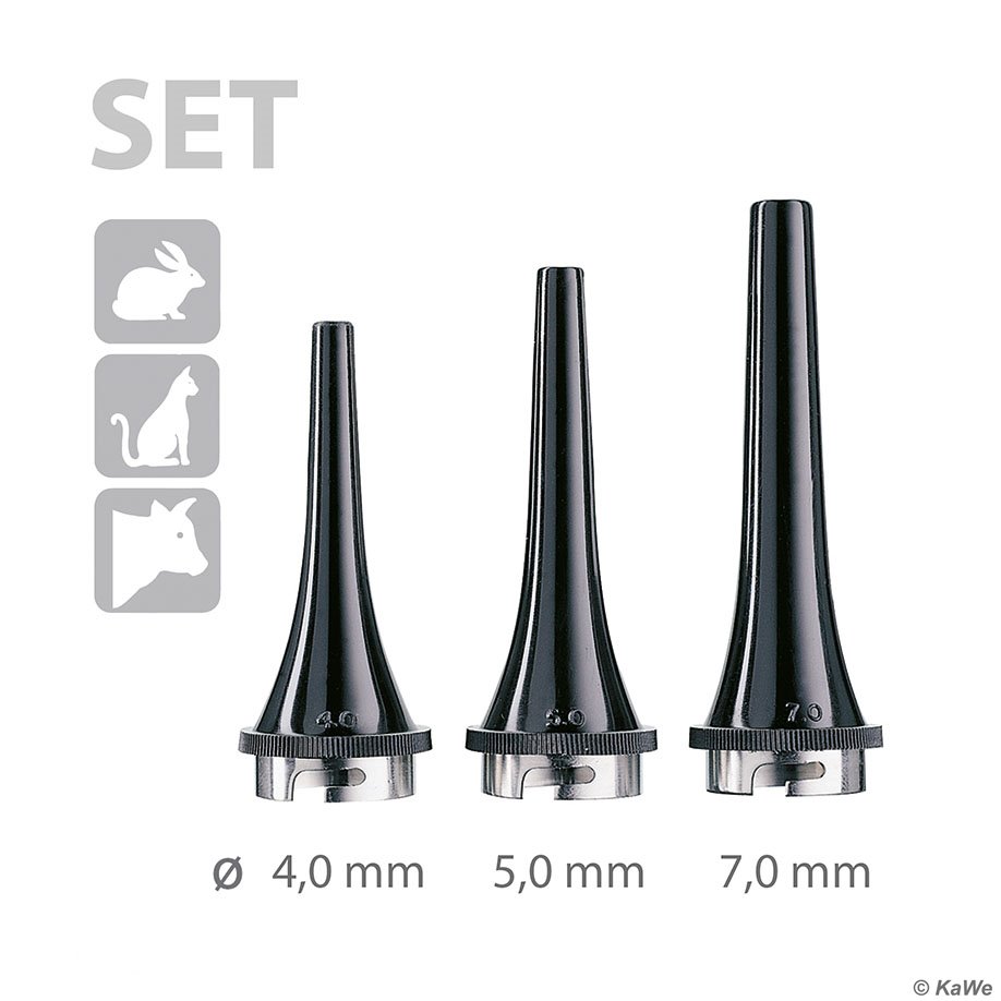 Veterinär-Dauer-Ohrtrichter-Set