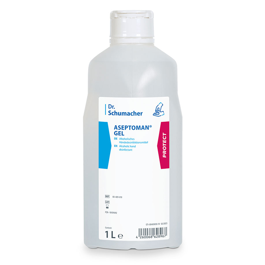 Aseptoman Gel 1 Ltr. Spenderflasche