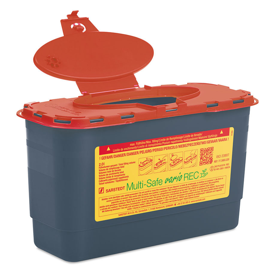 Kanülenabwurfbehälter 2,0 Ltr.