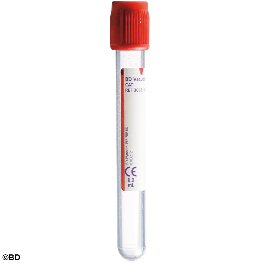 BD Vacutainer Plus Serumröhrchen