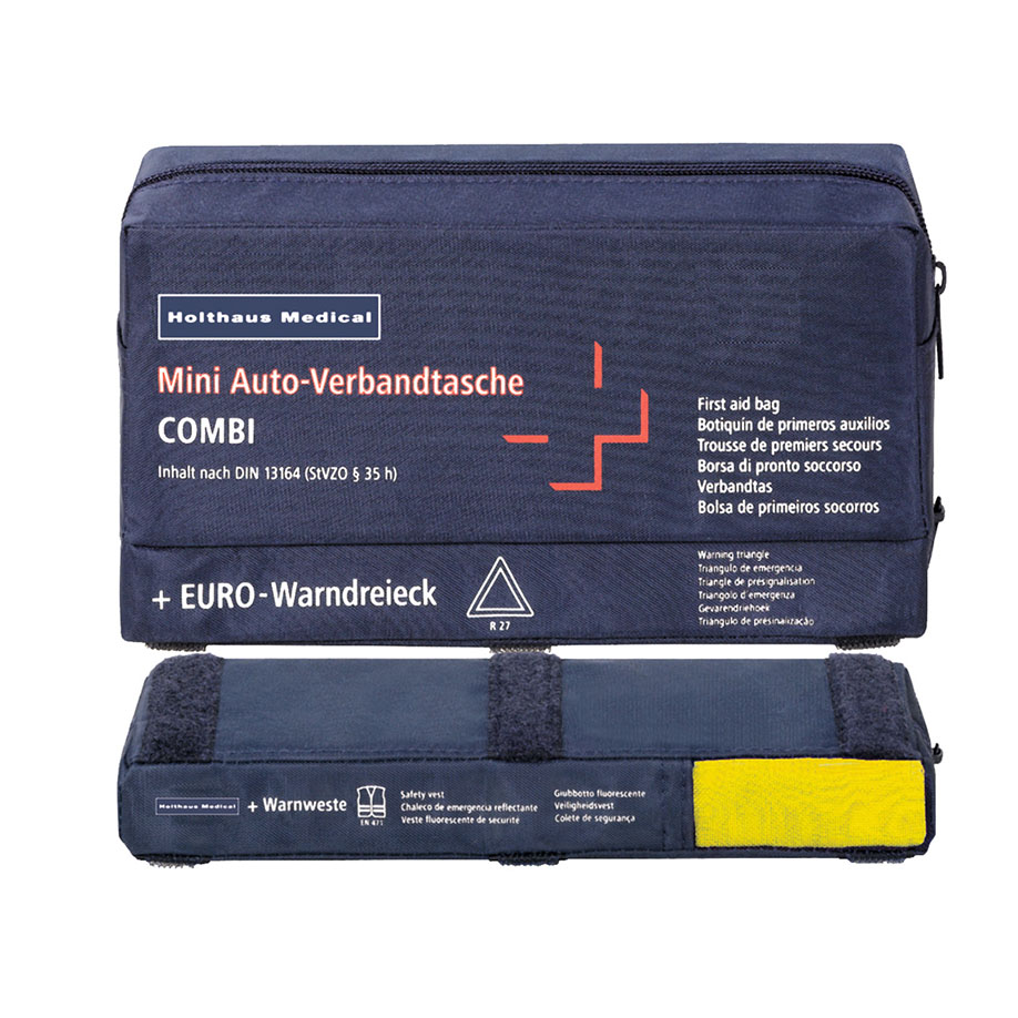 Mini 3in1 Verbandtasche blau