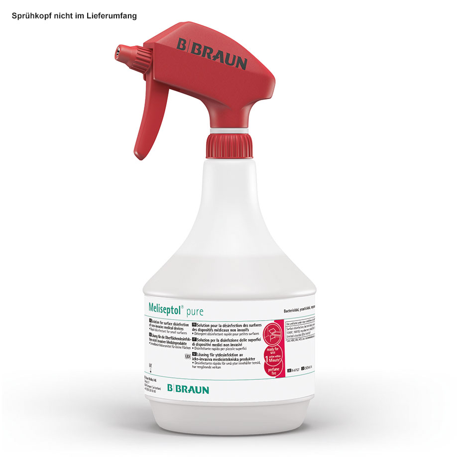Meliseptol pure 1000 ml Handsprühflasche