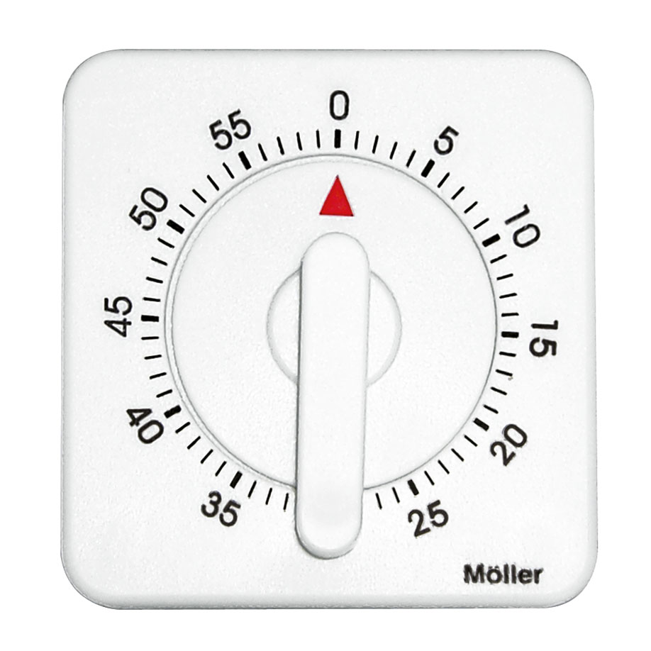 Laborwecker weiß 60 Min.