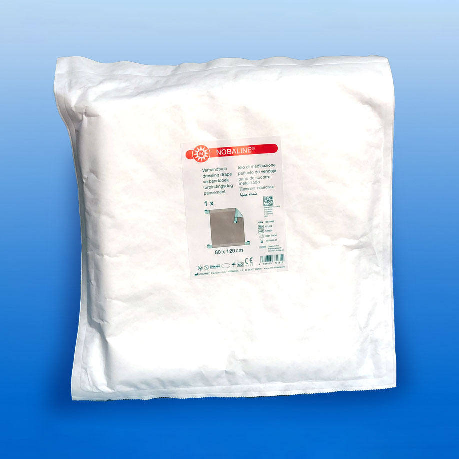 NOBALINE-Tuch 80 x 120 cm steril,