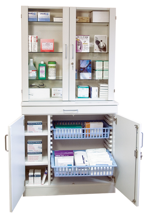 Medikamenten- und Verbandmittelschrank