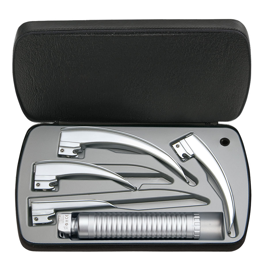 Classic+ F.O. Laryngoskop-Set LED